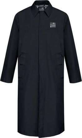MM6 Maison Margiela X Salomon Trench con colletto classico - Nero