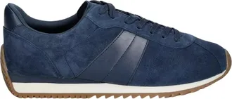 Michael Kors Rhodes Stripe Trainer - Heren - Schoenen - Blauw - Maat: 44 1/2 EU Leer