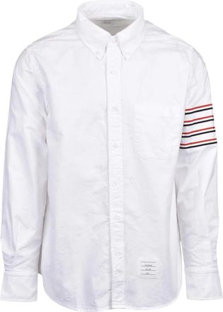 Thom Browne Oxford Cotton Shirt - White