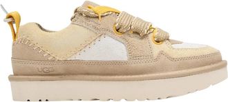 UGG Lo Lowmel Biarritz - Dames - Sneakers - Beige - 36 EU - Su&egrave;de - Schoenen