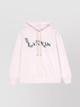 Lanvin printed cotton hoodie