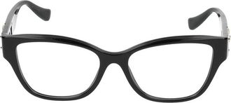 Versace Optical Frame - Dames - Brillen - Zwart - 52 MM - Leer - Accessoires