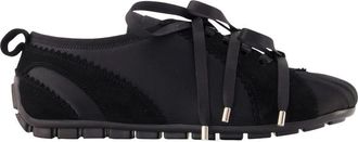 Simone Rocha Ballerina Grip Trainer - Dames - Sneakers - Zwart - 36 EU - Leer - Schoenen