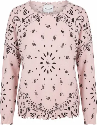 Kujten Mela Bandana Round Neck Sweater