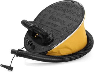 Trade Shop Trade Shop - Pompa A Piede 29x22 Cm Volume 1.600 Cc Gonfia/sgonfia 3 Adattatori Valvola 62005