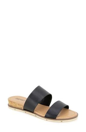 Esprit Dansel Wedge Slide Sandal in Black at Nordstrom Rack, Size 6.5