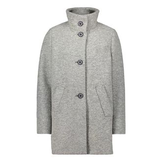 AMBER & JUNE Dames, Mantels, Grijs, Maat: XS Wol