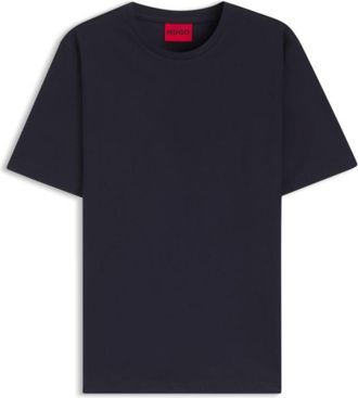 HUGO BOSS Slim-fit T-shirt with mercerised cotton