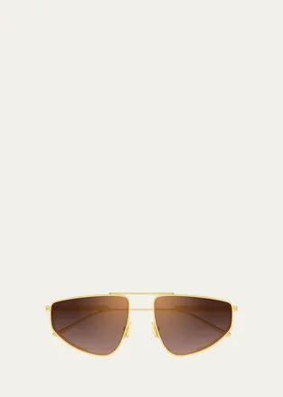 Bottega Veneta 59MM Aviator Sunglasses