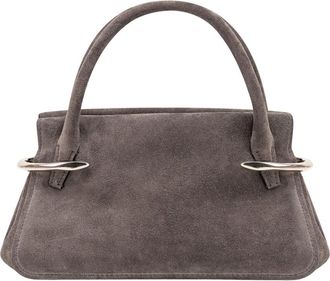 Givenchy Pinch Mini Bag - Dames - Schoudertassen - Grijs - ONE Size - Leer - Tassen