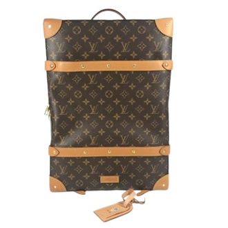 Louis Vuitton Vintage, unisex, Bruin, ONE Size, Pre-owned Canvas Rugzak