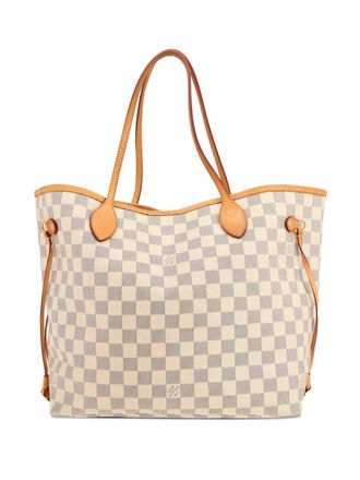 Louis Vuitton Neverfull tote bag - women - Canvas/Leather/Canvas - One Size - Neutrals
