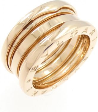 Bulgari Pink Gold Pink Gold (18K) Band Ring (Pre-Owned)