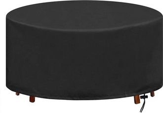 OEM Lona Redonda Para Jard&iacute;n, Impermeable, Resistente Al Viento, A Los Rayos Uv Y A Los Desgarros, De Tela Oxford 210d, Para Mesa, 230 X 100 Cm