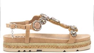 Xti Womens Casual Sandals In Beige