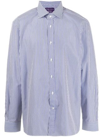 Ralph Lauren Purple Label Camicia a righe - Blu