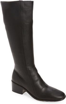 Naot Gift Knee High Boot in Soft Black Leather at Nordstrom Rack, Size 4Us / 35Eu