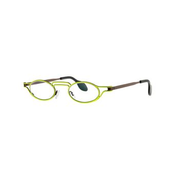 Theo Almond Optisch Montuur - unisex - Brillen - Geel - ONE Size - Accessoires