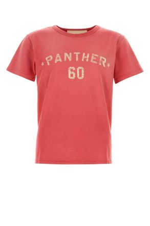 Valentino Garavani Mens Red Cotton T-shirt - Coral - Size X-Large