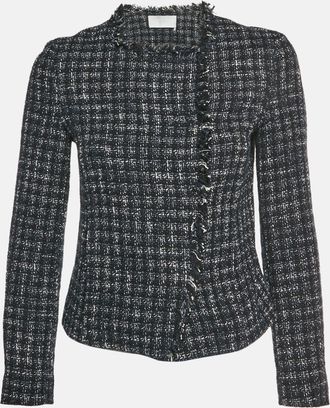 HUGO BOSS Boss By Hugo Boss Blue Tweed Jicara Jacket