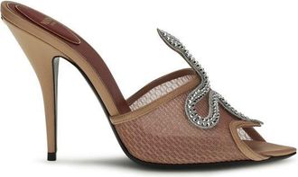 Valentino Garavani Multicolor Goatskin Stiletto Heel Womens Sandals