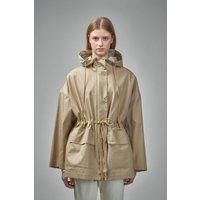 Moncler Gaillon Hooded Cotton Parka Coat