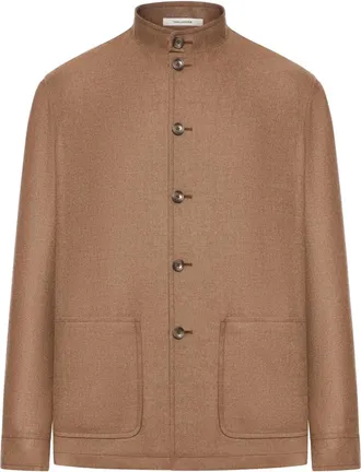 Tagliatore Giacca a collo alto - Marrone