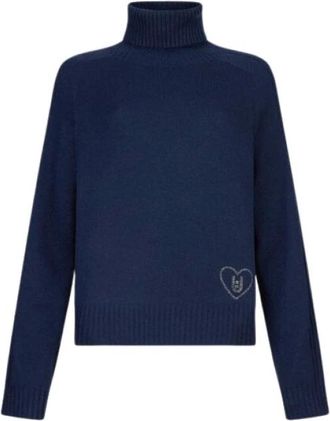 Liu Jo Mujer, Jerseys, Azul, Talla: XS