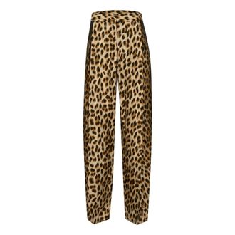 Sportmax Dames, Broeken, Veelkleurig, Maat: XS Zijde