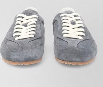 Axel Arigato suede leather lace-up sneakers