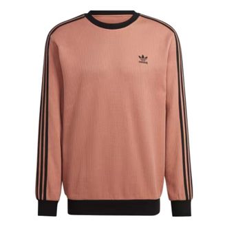 adidas originals Adicolor Classics Waffle Sweatshirt Clay Strata HS2080