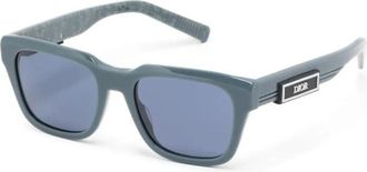 Dior b 23 S1I 45B0 Zonnebrillen - Heren - Zonnebrillen - Blauw - 53 MM - Accessoires