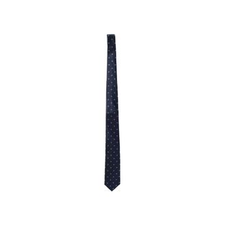 Michael Kors Ties, male, Blue, Size: ONE SIZE Cravatta Small Flower