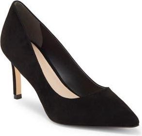 Stuart Weitzman Leigh 75 Pointed Toe Pump in Black at Nordstrom Rack, Size 11