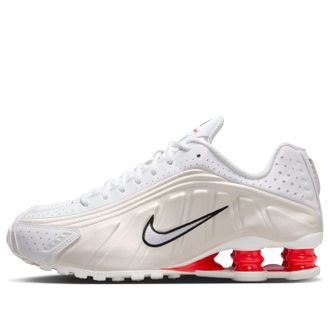 Nike (WMNS) Nike Shox R4 White Phantom Picante Red AR3565-103