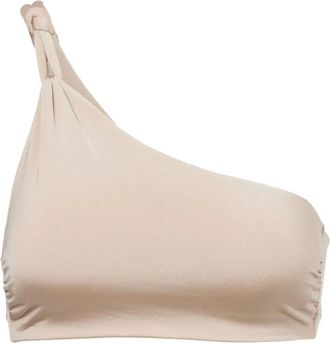 Max Mara Top bikini monospalla Alisia - Toni neutri