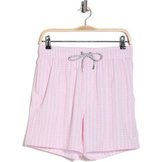 Vintage Summer Swimwear Stretch Volley Swim Shorts in Orange at Nordstrom Rack, Size Xx-Large