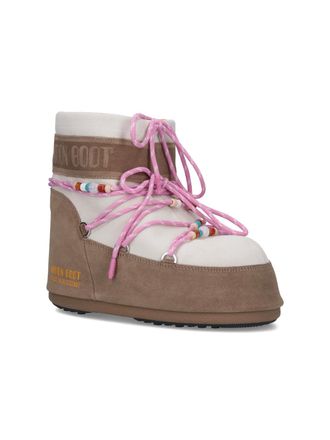 Moon Boot Womens Brown Upper: Cow Suede