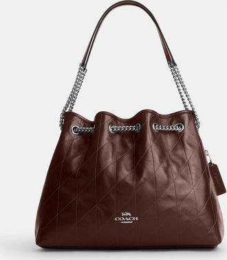 Coach Evelyn Shoulder Bag With Quilting