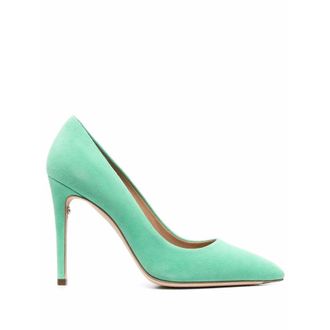 Ferragamo Ladies Green Heels, US Size 6.5