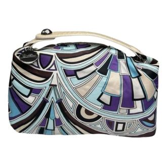 Emilio Pucci Pre-owned Vintage Baguette Tas - Dames - Vintage Mini Tas - Veelkleurig - ONE Size - Leer - Vintage