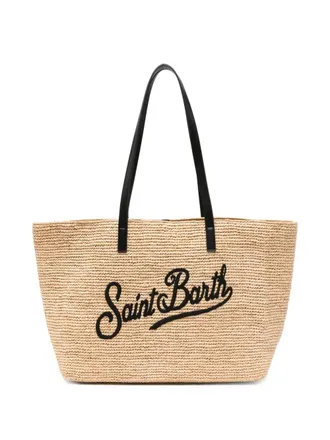 MC2 Saint Barth Raffia City Tote Bag