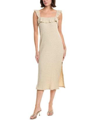 Project Social T Mona Ruffle Sleeve Sweaterdress