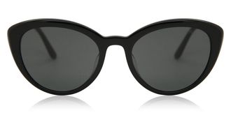 Prada PR 02VSF Asian Fit 1AB5S0 Womens Sunglasses Black Size 54