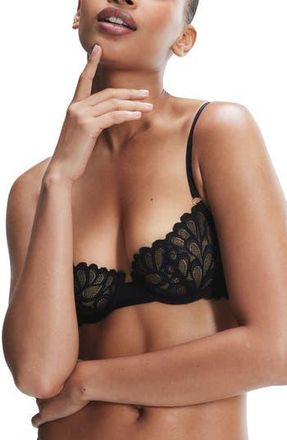 Savage x Fenty Savage Not Sorry Unlined Balconette Bra in Black Caviar at Nordstrom Rack, Size 32D
