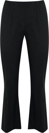 Liviana Conti Black Poplin Trousers