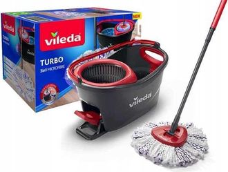 OEM Fregona Rotativa De Microfibra Vileda Turbo 3 En 1