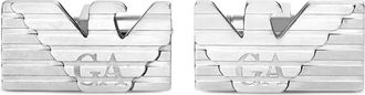 Emporio Armani Gemelli con logo - Argento
