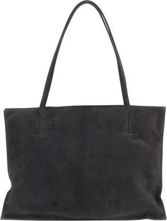 Maeden Tassen, Dames, Bruin, ONE Size, Leer, Suede Shoulder Bag