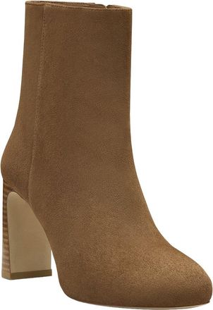 Stuart Weitzman Babette Platform Zip Suede Bootie